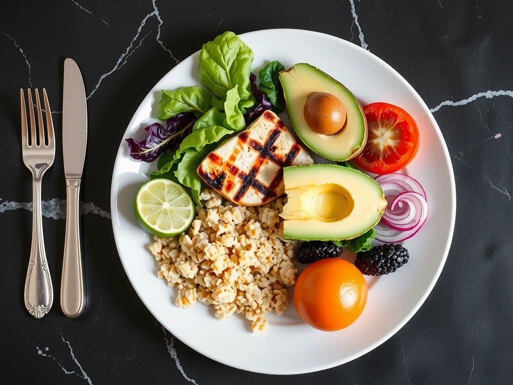 Kolaž idealnog tanjura